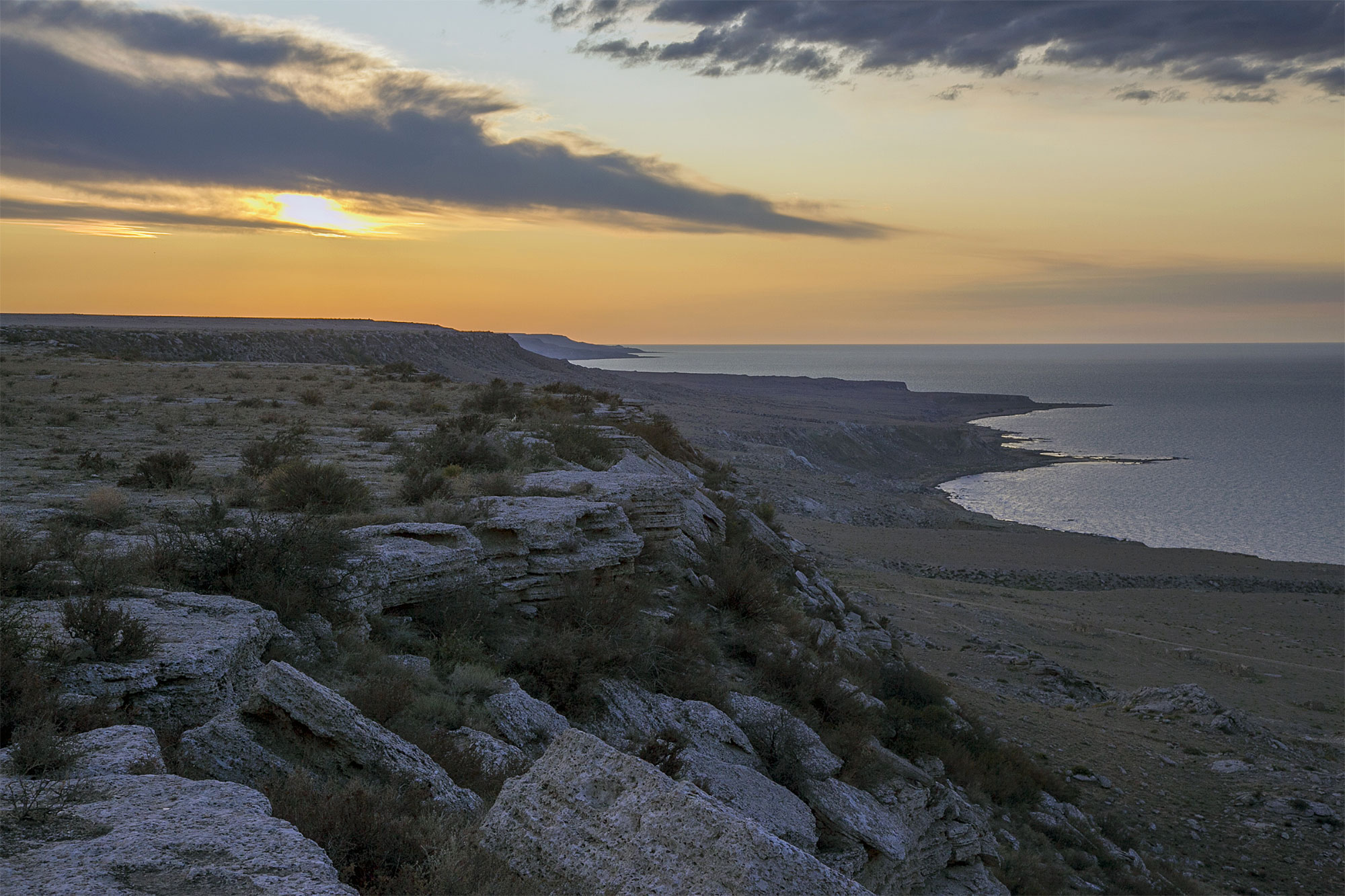 Chalk mountain, Mangystau
